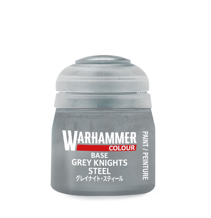 Warhammer Colour: Base - Grey Knights Steel (12ml)