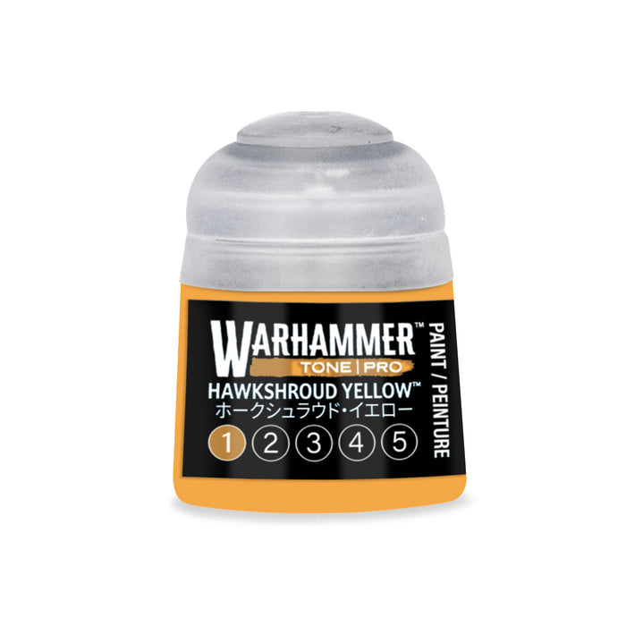 PRE-ORDER | Warhammer Tone Pro: Hawkshroud Yellow 1 (12ml)