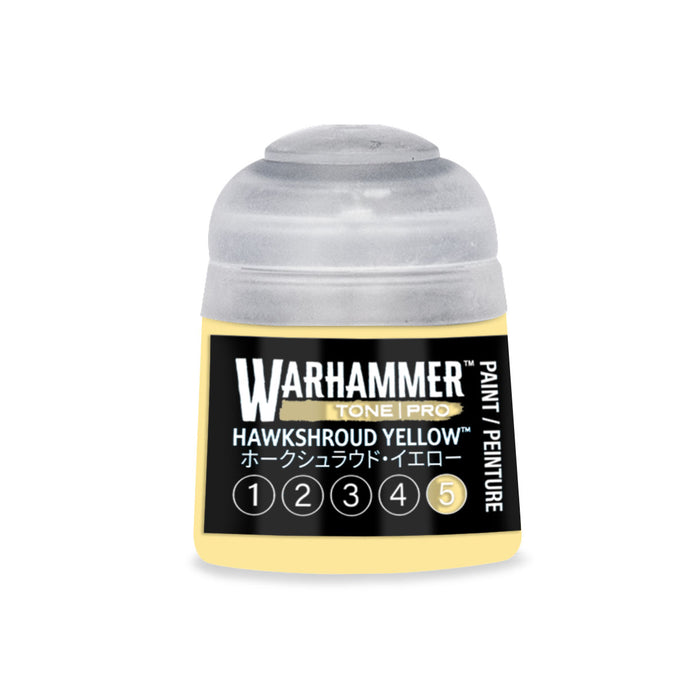 PRE-ORDER | Warhammer Tone Pro: Hawkshroud Yellow 5 (12ml)