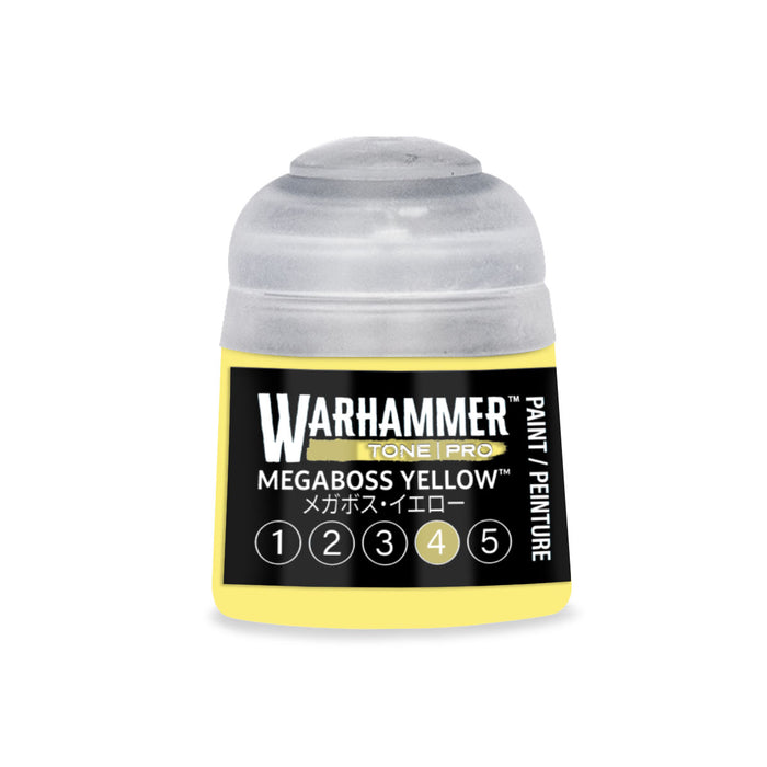 PRE-ORDER | Warhammer Tone Pro: Megaboss Yellow 4 (12ml)