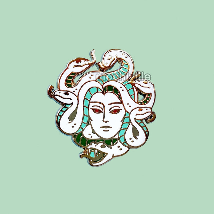 Mochiville: Enamel Pin - Medusa