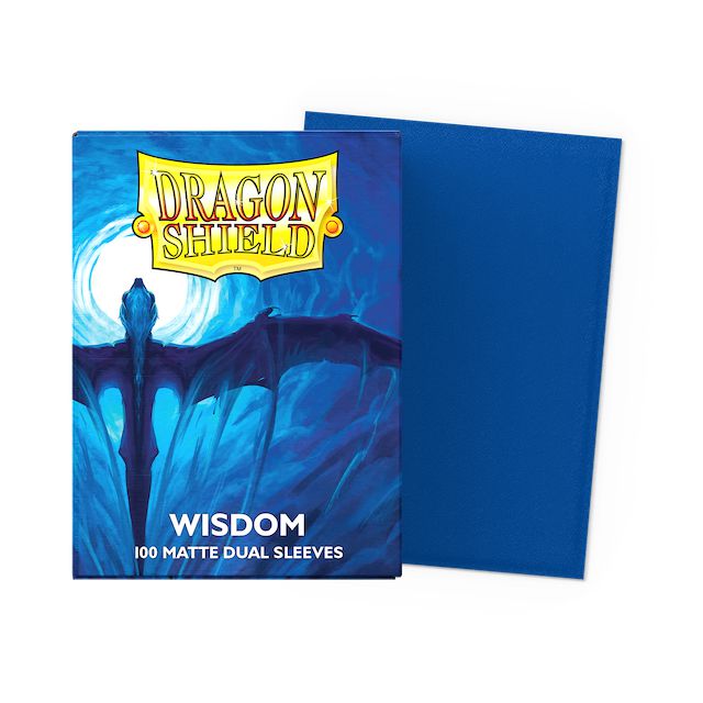 Dragon Shield: Card Sleeves - Standard Size, Wisdom Matte Dual 100ct