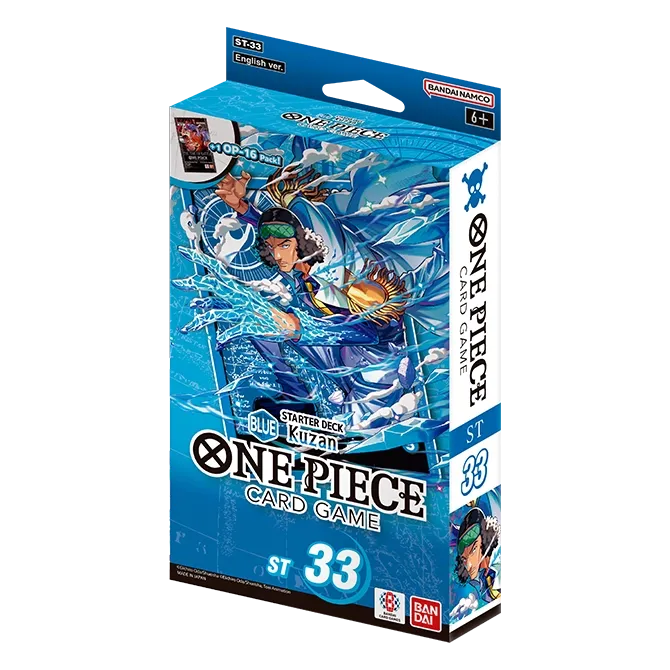 PRE-ORDER | One Piece Card Game: Starter Deck - ST-33 - BLUE Kuzan