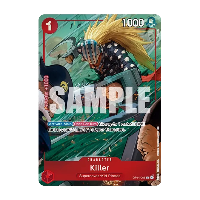 One Piece Card Game: Illustration Box - Vol. 8 Kid & Killer