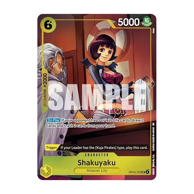 One Piece Card Game: Illustration Box - Vol. 7 Rayleigh / Shakuyaku