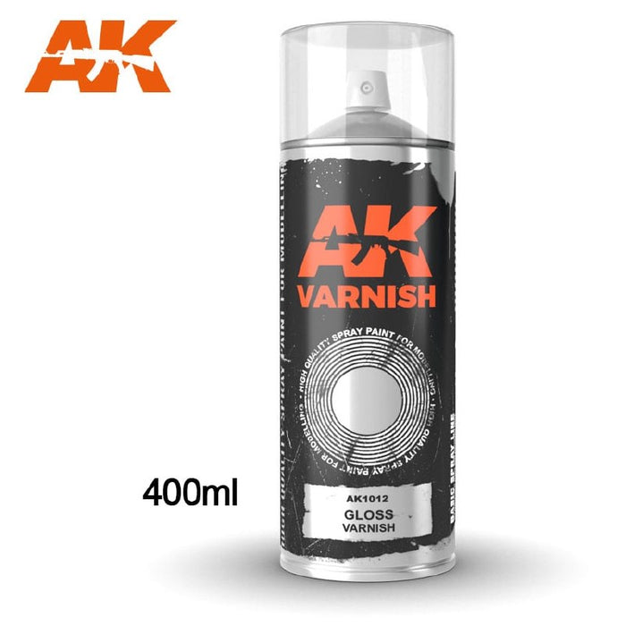 AK Interactive Spray: Gloss Varnish (400 ml)