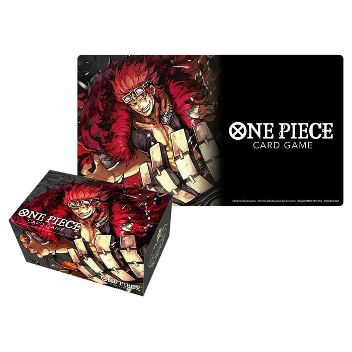 One Piece Card Game: Playmat and Card Case Set - Eustass Kid