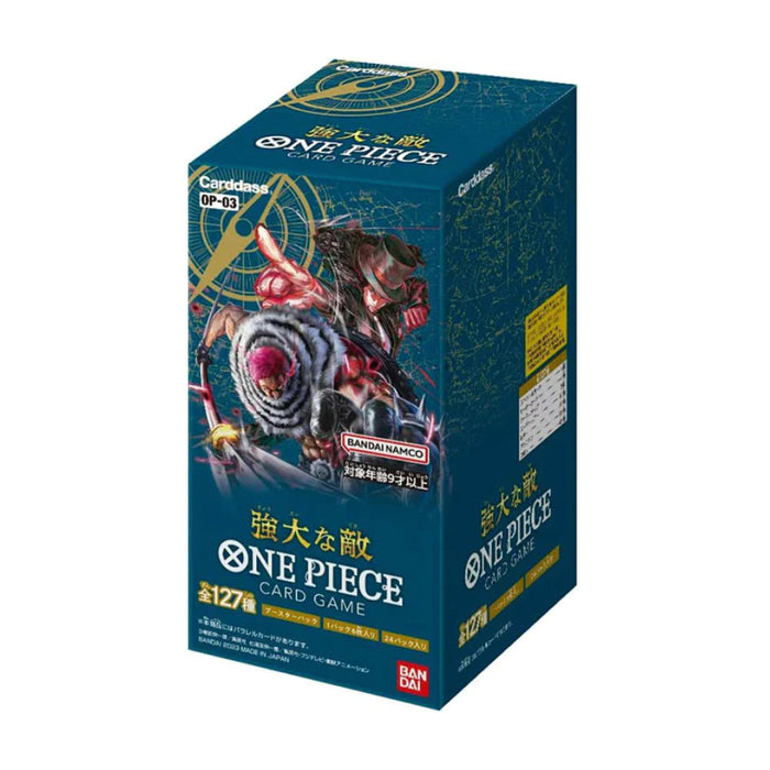 JAPANESE One Piece Card Game: OP03 Mighty Enemy Booster Box (24 Packs)