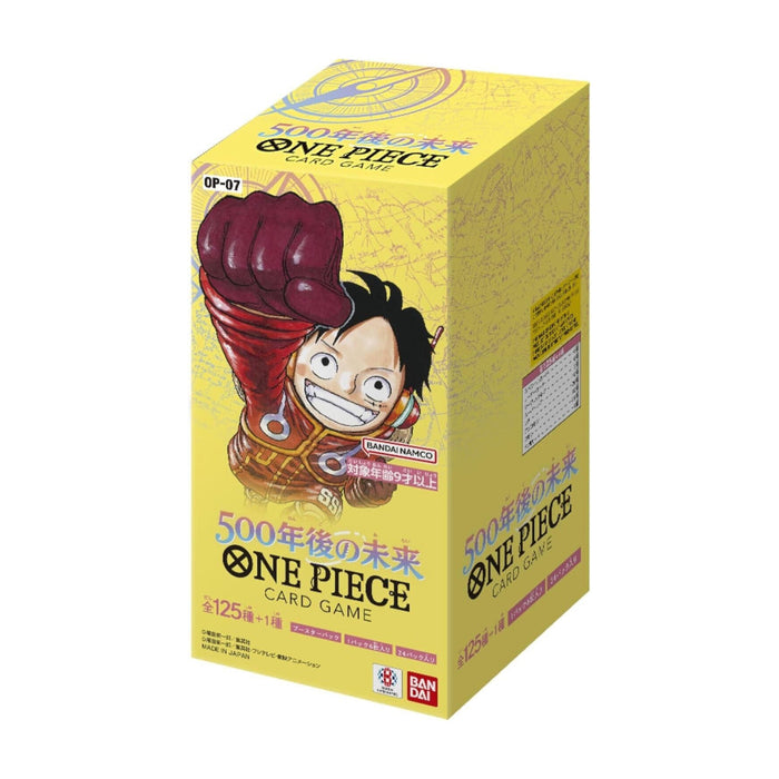 JAPANESE One Piece Card Game: OP07 500 Years in the Future Booster Box (24 Packs)