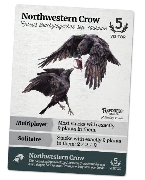 Reforest + PROMO Card: Northwestern Crow