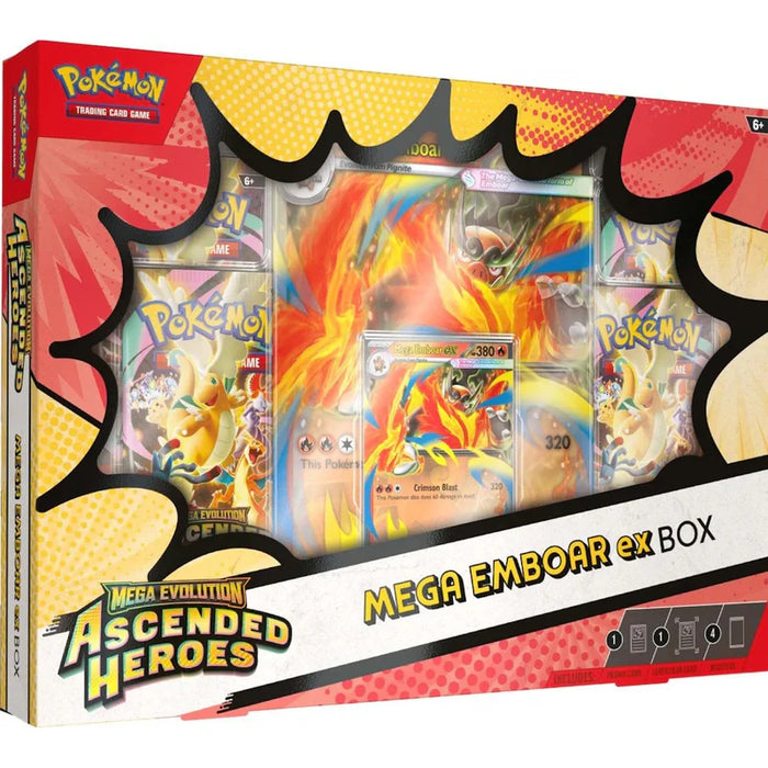 Pokemon Mega Evolution: ME2.5 Ascended Heroes - Mega ex box (Randomly Selected)