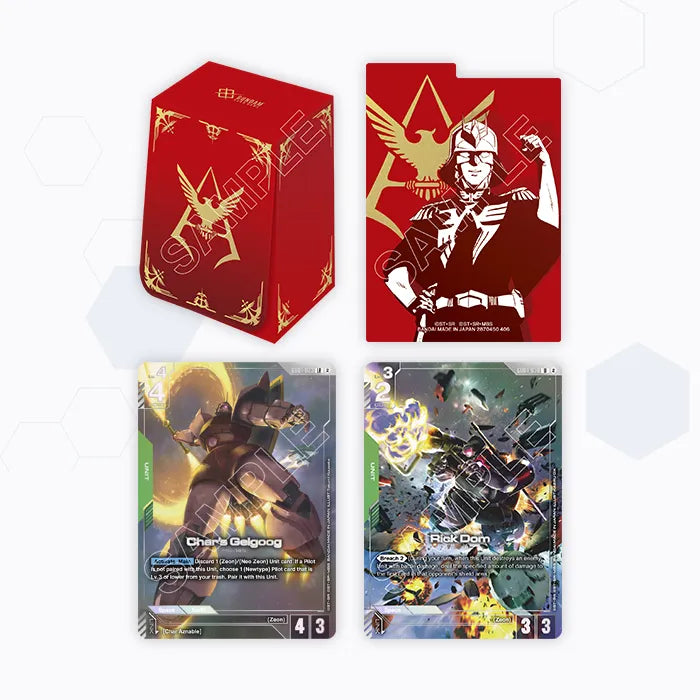 PRE-ORDER | Gundam Card Game: Official Card Case - Set 02