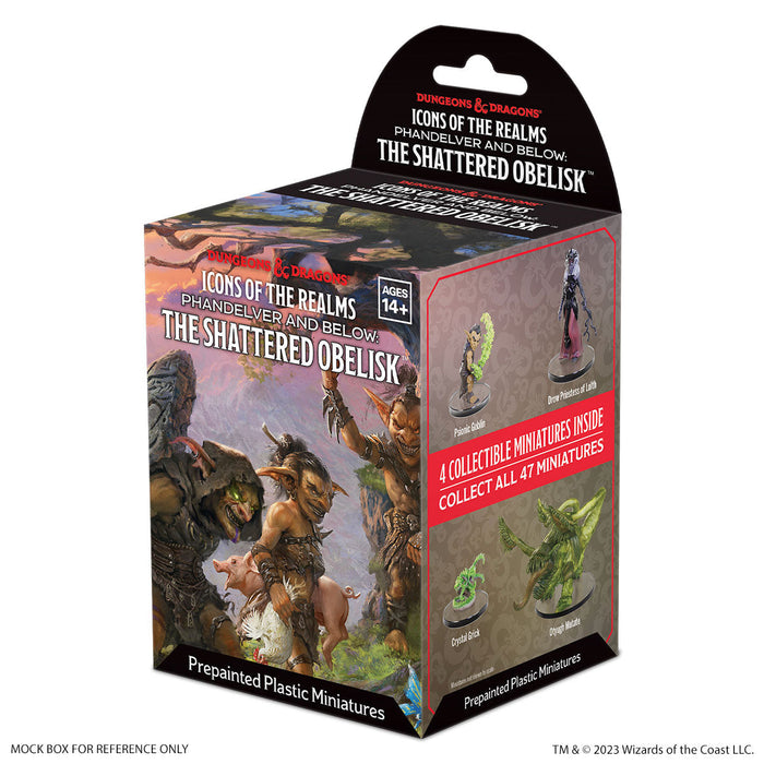 D&D Icons of the Realms: Phandelver and Below: The Shattered Obelisk - Booster Case (32 Boxes)
