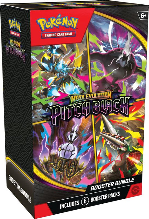 PRE-ORDER | Pokemon Mega Evolution: ME05 Pitch Black Booster Bundle (6 Packs) **LIMIT 1**