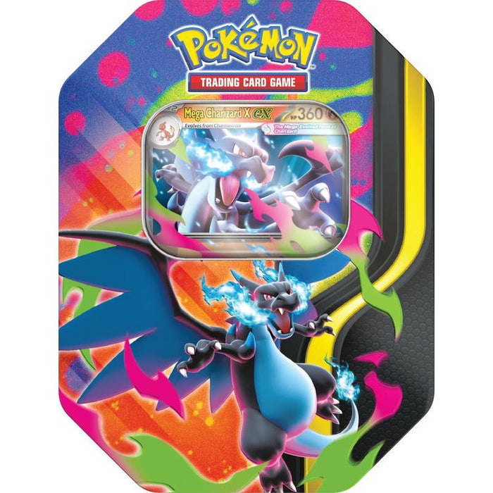 Pokemon Mega Evolution: Mega Charizard Tin - X