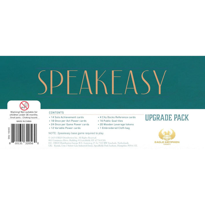 PRE-ORDER | Speakeasy Upgrade Pack