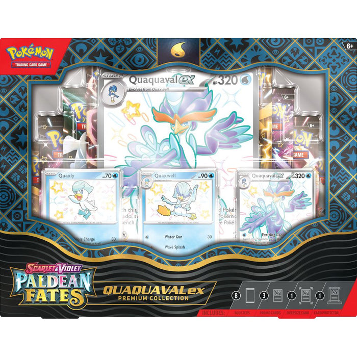 Pokemon Scarlet & Violet: Paldean Fates Premium Collection - Quaquaval ex