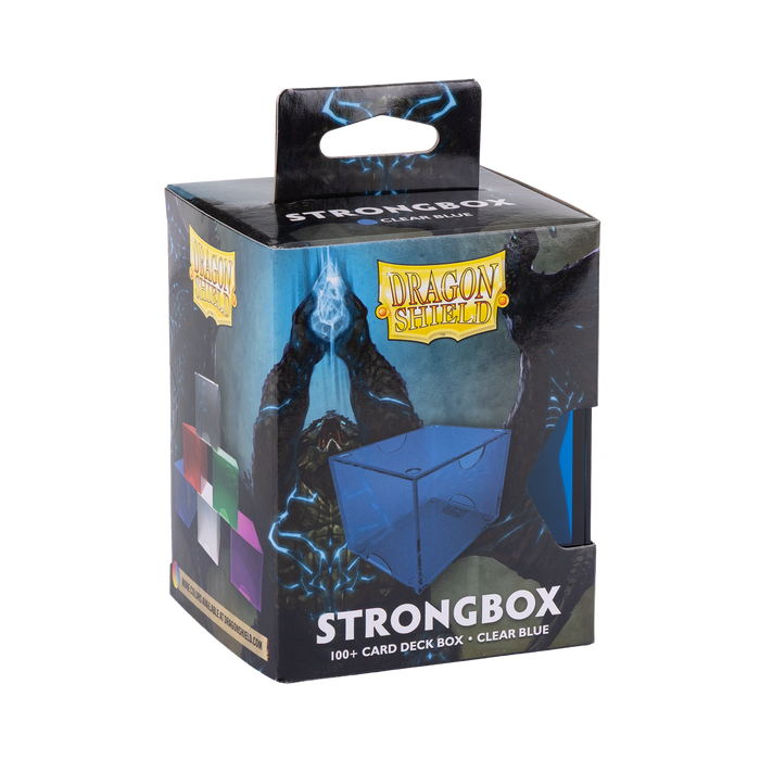 Dragon Shield: Strongbox - Clear Blue