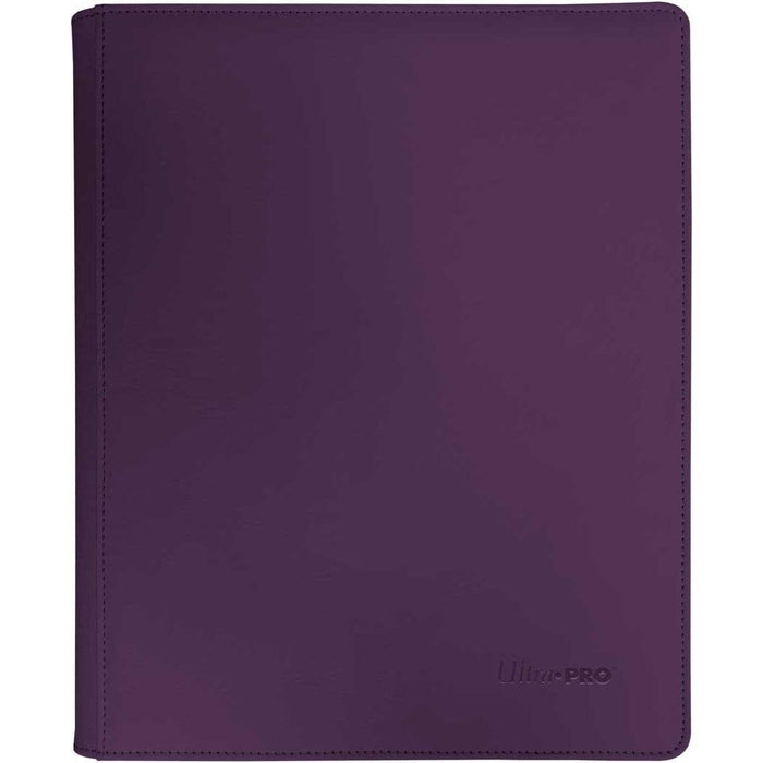 Ultra PRO: Vivid 9-Pocket Zippered PRO-Binder - Midnight Plum