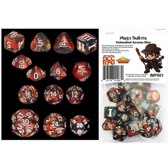 DCC 14-Die Set: Mage Bullets