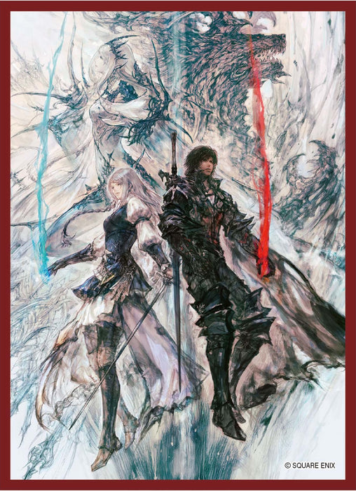 Square Enix: FINAL FANTASY Card Sleeve Series 3 - FFXVI Fiery Heart, Icy Resolve 100ct