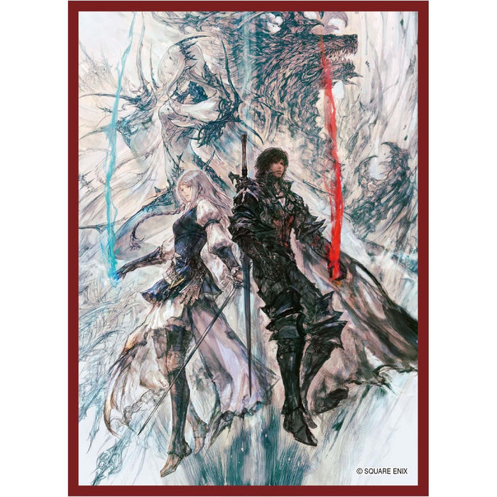 Square Enix: FINAL FANTASY Card Sleeve Series 3 - FFXVI Fiery Heart, Icy Resolve 100ct
