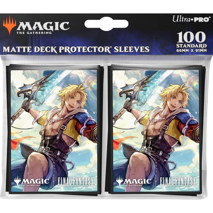 Ultra PRO Magic: The Gathering®—FINAL FANTASY™ Tidus, Yuna's Guardian (Commander) 100ct Deck Protector Sleeves