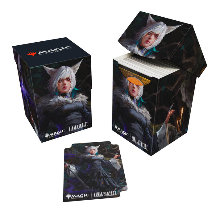 Ultra PRO Magic: The Gathering®—FINAL FANTASY™ Y’shtola, Night’s Blessed (Commander) 100+ Deck Box (Copy)
