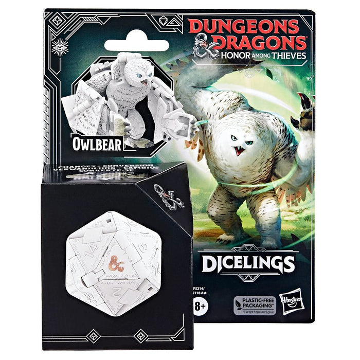 D&D Honor Among Thieves: Dicelings - White Owlbear