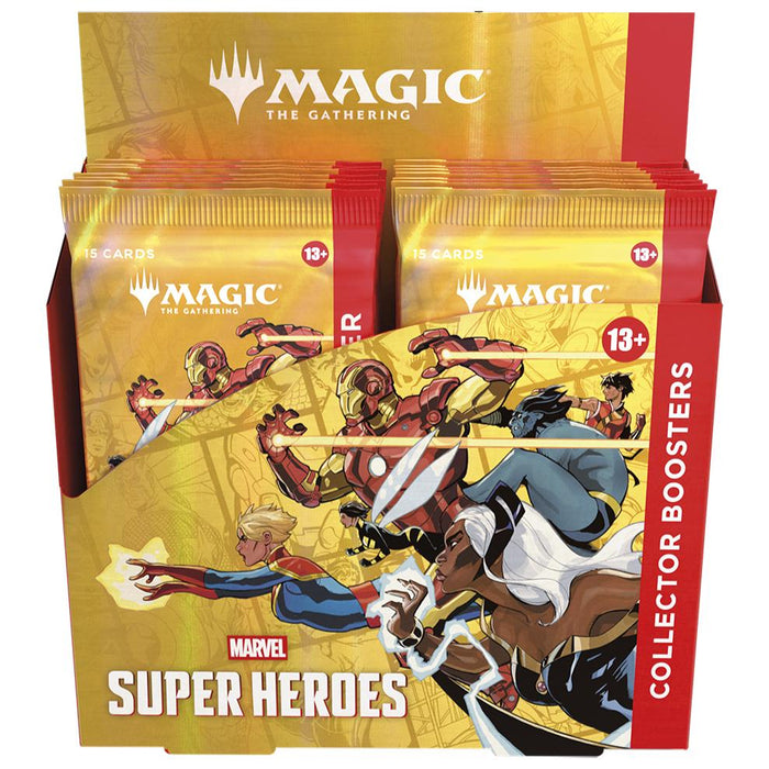 PRE-ORDER | Magic the Gathering: Marvel Super Heroes Collector Booster Box (12 Packs)