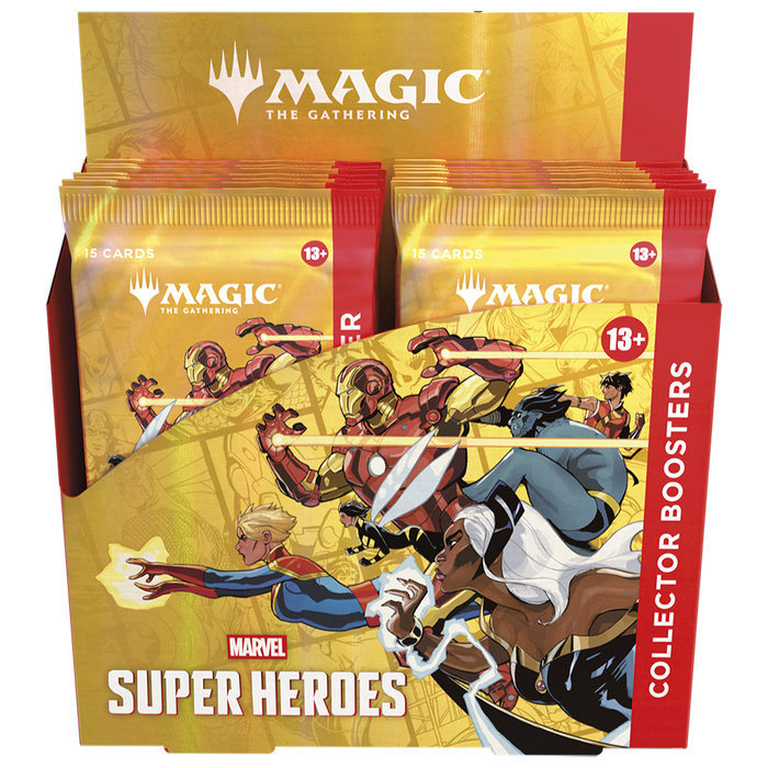 PRE-ORDER | Magic the Gathering: Marvel Super Heroes Collector Booster Box (12 Packs)