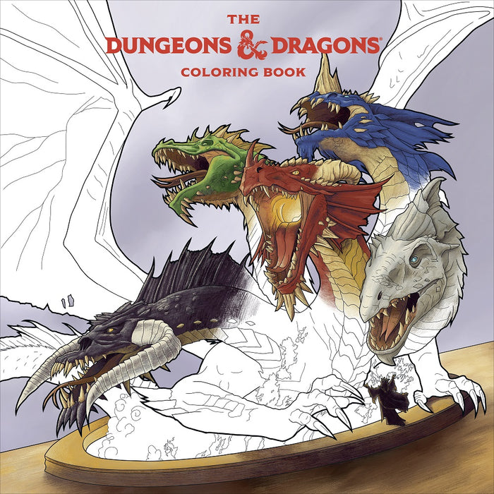 The Dungeons & Dragons: Coloring Book