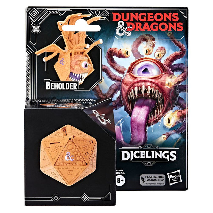 D&D Honor Among Thieves: Dicelings - Orange Beholder