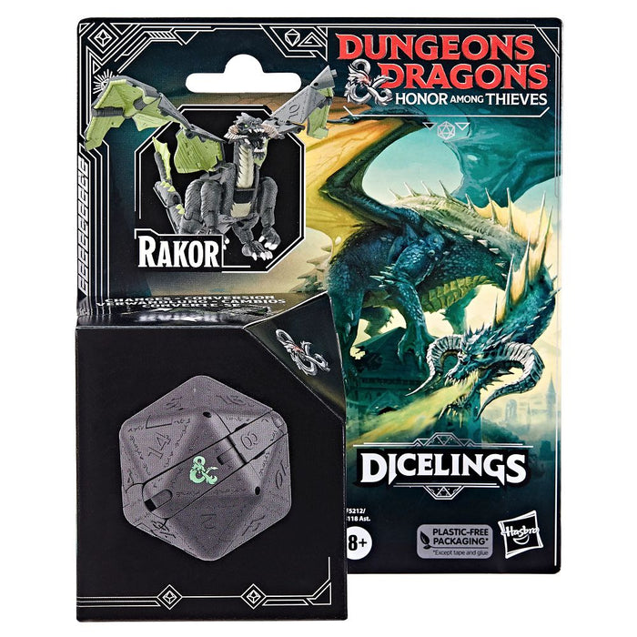 D&D Honor Among Thieves: Dicelings - Black Dragon