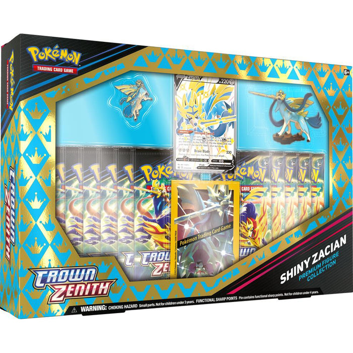 Pokemon Sword & Shield: Crown Zenith - Premium Figure Collection - Shiny Zacian