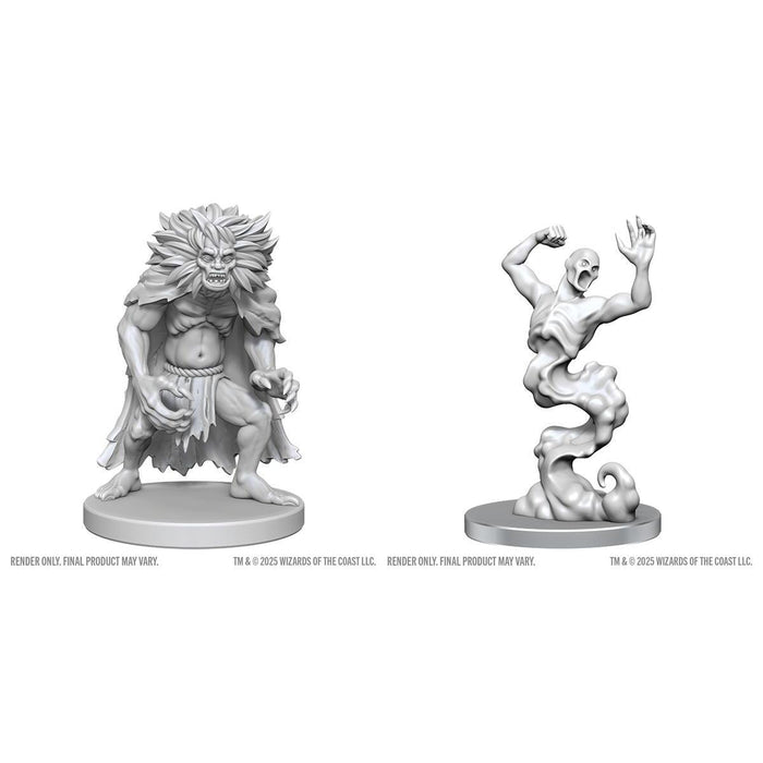 PRE-ORDER | D&D Nolzur's Marvelous Miniatures: Wave 28 - Classic Wight & Classic Wraith