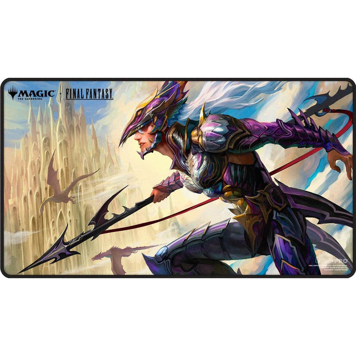Ultra PRO Magic: The Gathering®—FINAL FANTASY™ Kain, Traitorous Dragoon Black Stitched Playmat