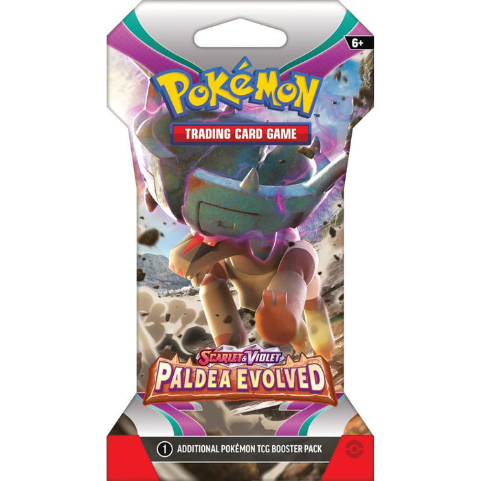 Pokemon Scarlet & Violet Paldea Evolved: Sleeved Booster Pack
