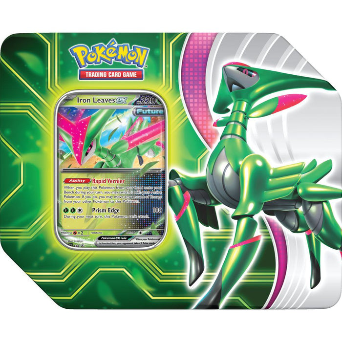 Pokemon Scarlet & Violet: Paradox Clash Tin - Iron Leaves ex