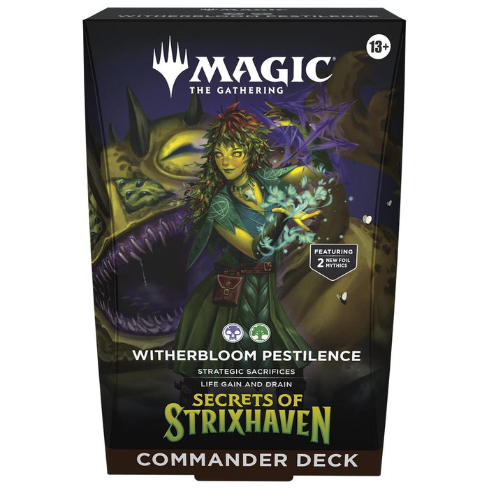 Magic the Gathering: Secrets of Strixhaven Commander - Witherbloom Pestilence