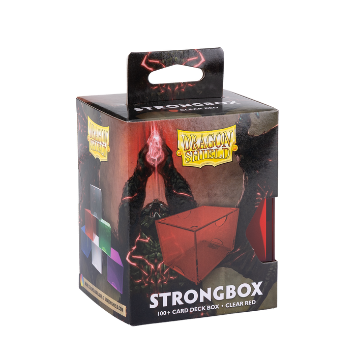 Dragon Shield: Strongbox - Clear Red