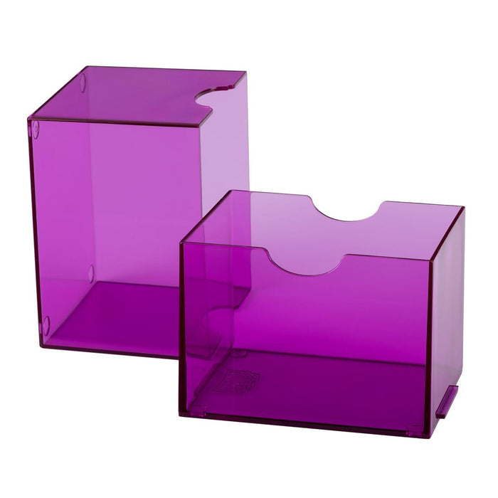 Dragon Shield: Strongbox - Clear Purple