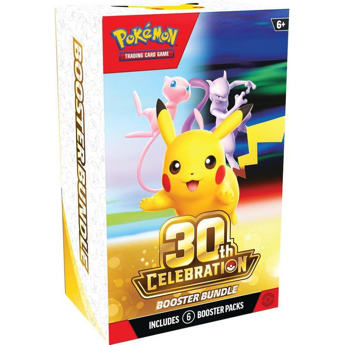Pokemon 30th Celebration: Booster Bundle (6 Packs) *LIMIT OF 1 / LOCAL PICK UP ONLY*