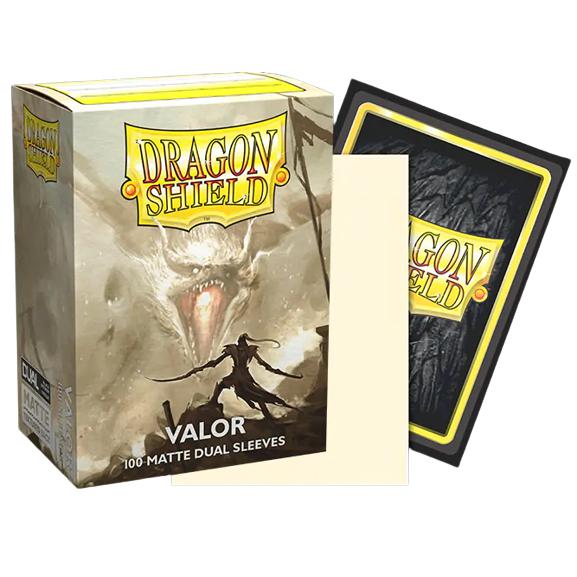 Dragon Shield: Card Sleeves - Standard Size, Valor Matte Dual 100ct
