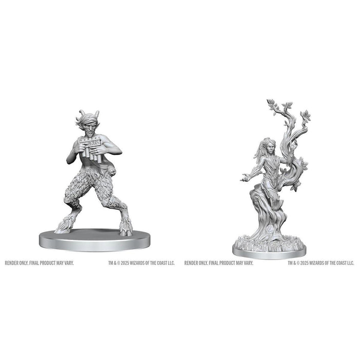 PRE-ORDER | D&D Nolzur's Marvelous Miniatures: Wave 28 - Satyr & Dryad