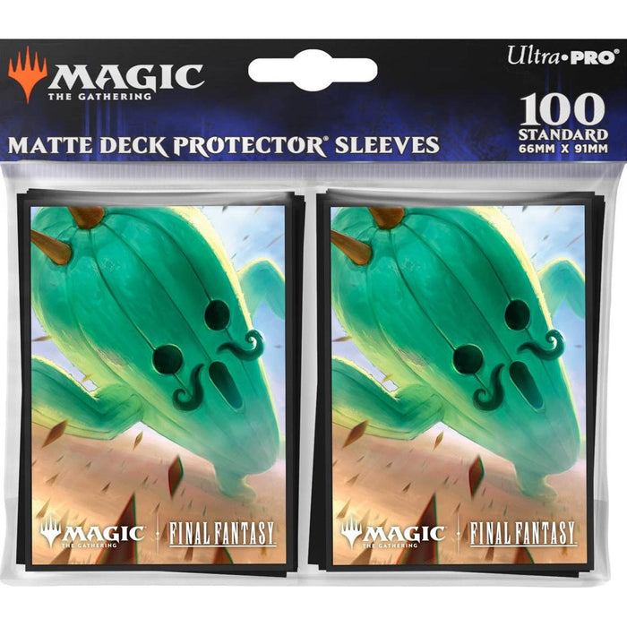 Ultra PRO Magic: The Gathering®—FINAL FANTASY™Jumbo Cactuar (Commander) 100ct Deck Protector Sleeves