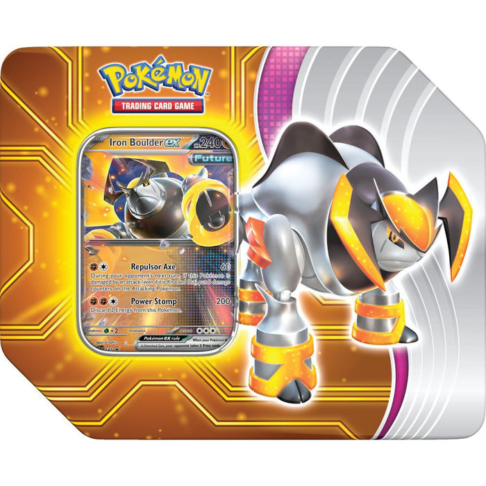 Pokemon Paradox Destinies Tin - Gouging Fire ex