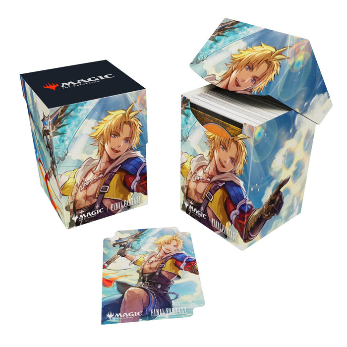 Ultra PRO Magic: The Gathering®—FINAL FANTASY™ Tidus, Yuna's Guardian (Commander) 100+ Deck Box