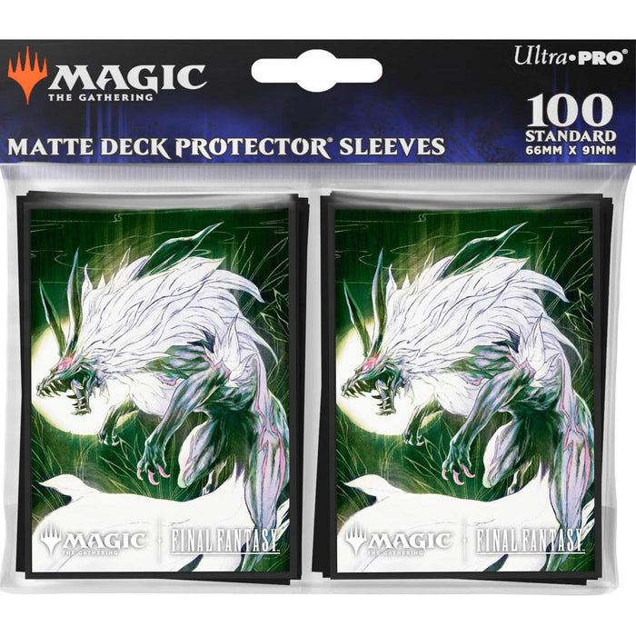 Ultra PRO Magic: The Gathering®—FINAL FANTASY™ Summon: Fenrir (Commander) 100ct Deck Protector Sleeves