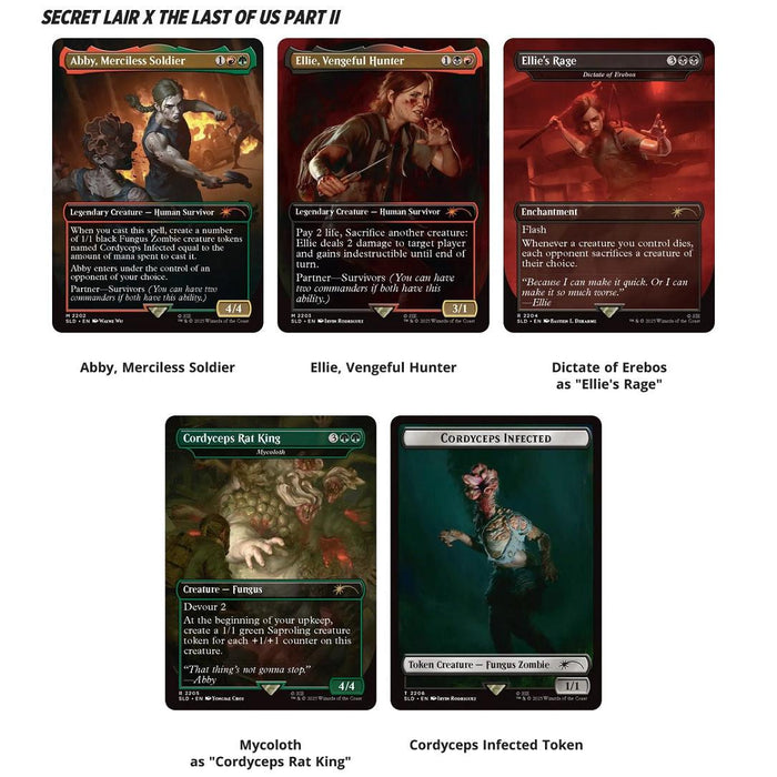 Magic the Gathering: Secret Lair x Playstation Super Drop: The Last of Us Part II - Path of Retribution (Non-Foil)